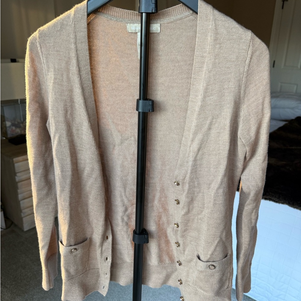 Banana Republic Light Brown Knit Sweater